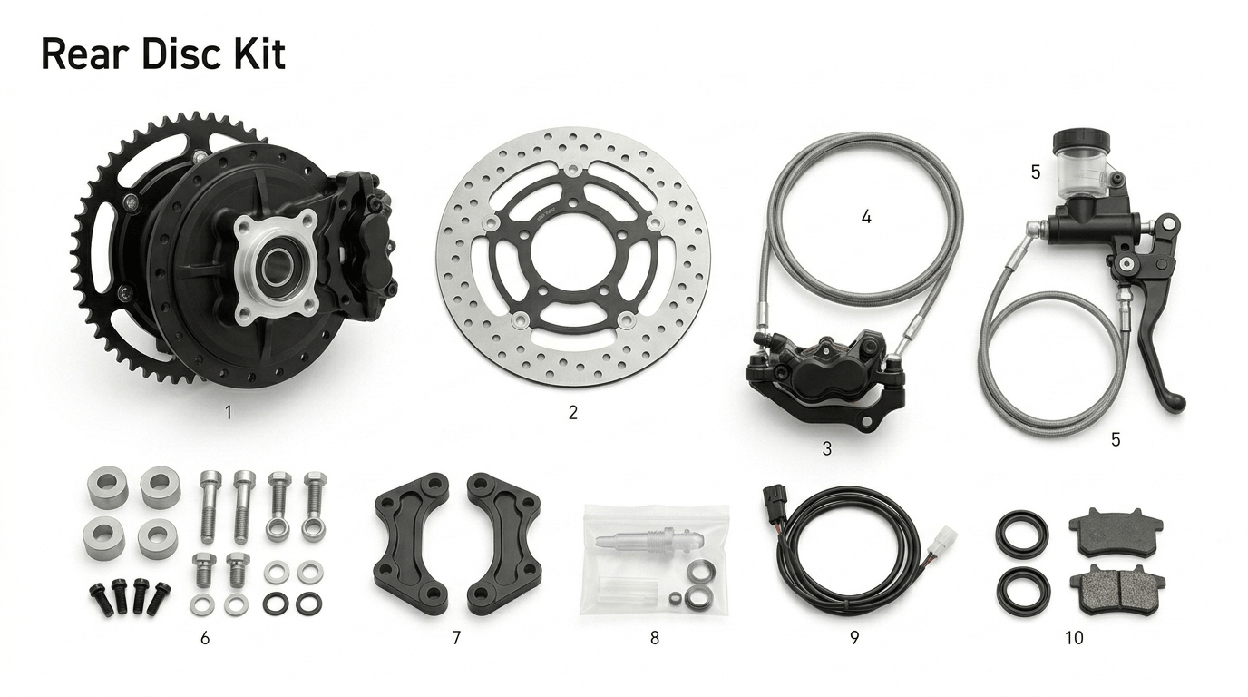 Rear Disc Kit